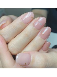 ピンクネイル￥8800(税込)