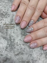 プライベート ネイルサロン マーマ(murmur)/ツイードネイル