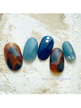 ネイルサロン クイル(QUILL)/10月べっ甲（３）