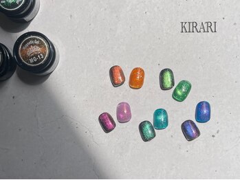 キラリ(KIRARI)の写真/【Onecolor / glittergradation】シンプルネイルがお手頃価格で楽しめます♪2回目からも同価格☆