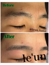 ルアン 六本木店/メンズ美眉毛スタイリング
