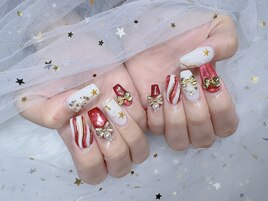 クリスマスネイル