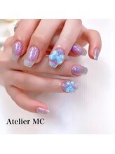アトリエ エムシー 新富町(Atelier MC)/リボンネイル