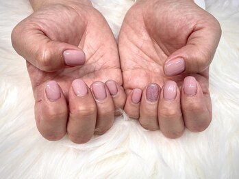 イマージュ(image)/透け感ちゅるんネイル☆SAYAKA