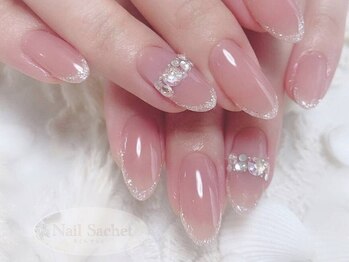 ネイルサロンアンドネイルスクールアートローズ 町田店(Art Rose)の写真/【JNA認定ネイルサロン】1ヶ月付け替えオフ無料で通いやすく♪トレンド感あるサンプル多数☆画像持込OK!