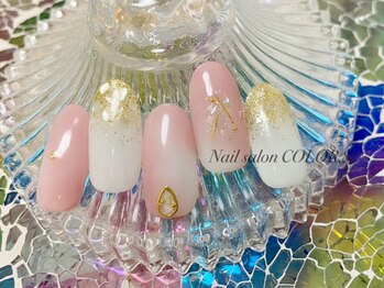 ネイルサロン カラーエイト(Nailsalon COLOR.8)/春ネイル・ピンクネイル