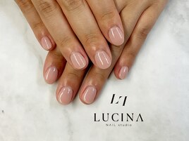 C-232 ナチュラルピンクネイル