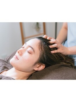 ヘッドスパで癒されたい