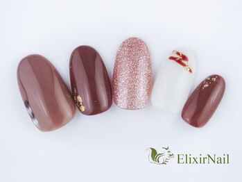 エリクサーネイル 渋谷(Elixir Nail)/定額aシンプル/クーポン使用