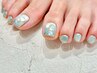 Foot【初回オフ無料◎】ワンカラー＋親指アート ¥6500/¥7500