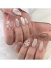 【HANDロングチップ長さだし10本】ワンカラー/マグネット￥9980