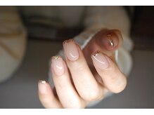ネイルサロン キリカ(Nailsalon Kilika)/ラメフレンチ