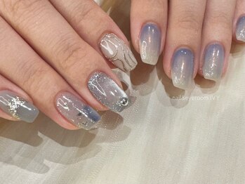 アイヴィー(IVY)/アジサイ/ブルー/ラメ