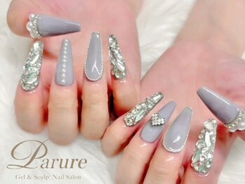 パリュール 新宿店(Parure)の写真/同時施術可◎【スカルプやり放題】抜群の提案力でいつもと違う自分を発見!ロングだから映えるデザイン多数