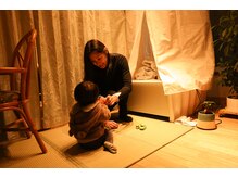 癒やしの間 がーじゅの雰囲気(お子様連れの方大歓迎(バウンサー/チェア)事事にご連絡下さい)