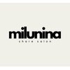 milunina日本橋浜町【まつげパーマ/LED/マツエク/ボリュームラッシュ】のお店ロゴ
