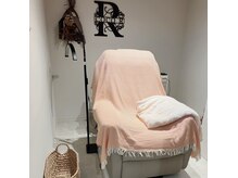 cocoRの雰囲気（リラックスして寝落ちできるアイラッシュ専用ふかふかチェア♪）