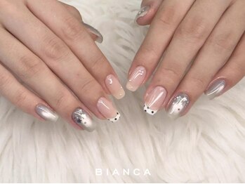 ビアンカ ネイルサロン 大宮店(Bianca)/くすみマグネットネイル
