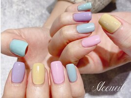 カラフルネイル