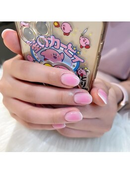 ノラ シブヤ(NORA SHIBUYA)/チークネイル¥フレンチネイル