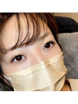 ベルフルール 西18丁目店/まつげパーマ[束感韓国風] 