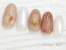 天然石風◇フラッシュNail