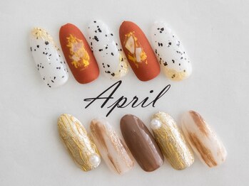 エイプリルプラス(April plus)/ニュアンスネイル