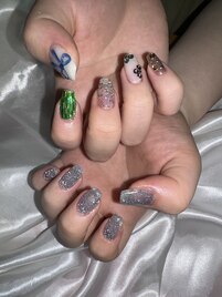 個性派ネイル