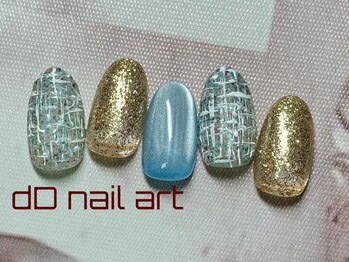 ディーディーネイルアート(dD nail art)/simpleアートコース¥5,500