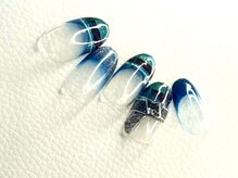 ビューティーサロン ハル(beauty salon haru)/【大人チェック立体リボン】