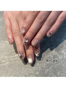 リッシュ(RICHE)/うるツヤシルキーマグ×リボン