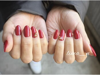リマネイル(lima nail)/真っ赤