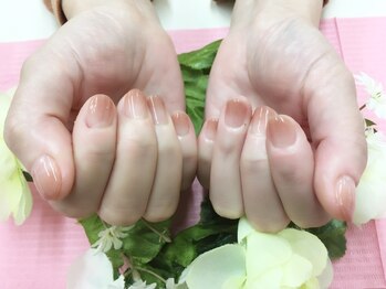 プルミエ ネイル(Premier Nail)/深みオレンジグラデ