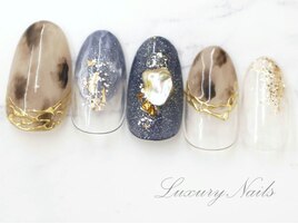 アニマル柄＊ニュアンスNail