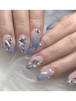 ラズライト(Laslight)/くすみブルーxキラキラ