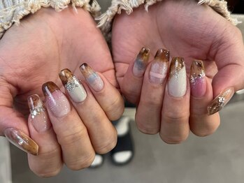 バベル 北堀江店(Babel)/ニュアンスネイル ¥8000