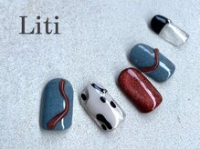 リティ(Liti)/No.102 Art(B) くすみブルー