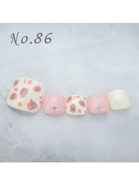 フットネイル：No.86