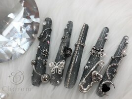 ゴテゴテロングギャルネイル♪