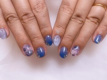 サロン ヴィーヴ(salon Vive)/#紫陽花ネイル