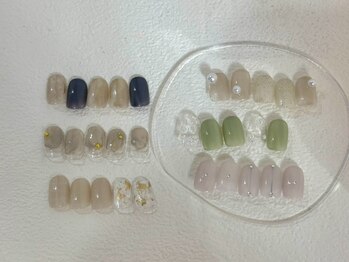 クレセント 心斎橋店(Crescent)の写真/理想を叶える高技術ネイルサロン。豊富なデザインから選べて指先のお洒落を楽しめる。パラジェル対応◎