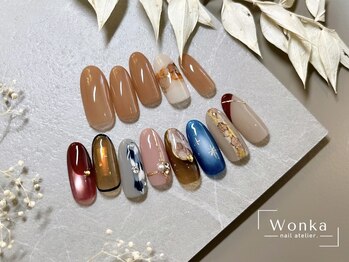 ウォンカ(Wonka)の写真/《カラーは90色以上からお選び頂けます!》こだわりニュアンスから綺麗めデザインまで豊富にご用意♪