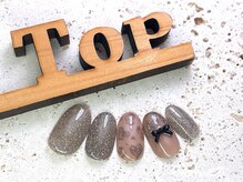 サロン ザ トップ(Salon the Top)/定額R-6 ハートレオパードリボン