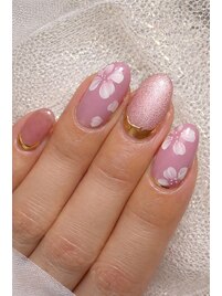 桜デザインネイル