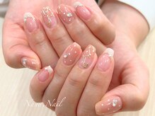 ナナネイル(Nana.Nail)/ドット柄アンブレラデザイン