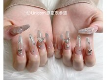 ユニコーンネイル 原宿表参道(unicorn nail)/チップ長さだしお持ちデザイン