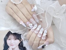 リンドネイル バイ モカ アンド ララ(Lind nail by moca and LaLa)/【mizuki】ガーリー/推しネイル
