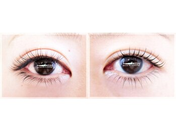 ボーテ ド アントス beaute de Antos/エクステとまつげカールの違い