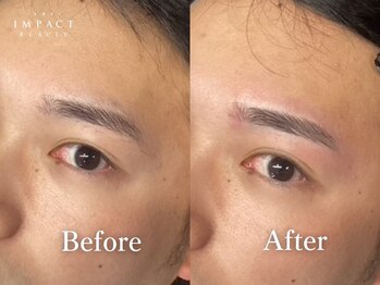 インパクト 岡山駅前サロン(IMPACT)/濃い眉でもご相談ください！