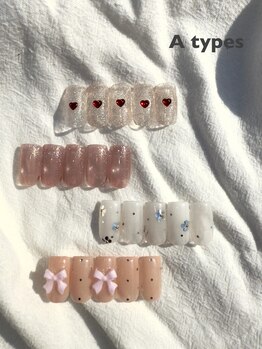 ロミー(Rommy)/ナチュラルガーリーネイル